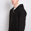 Atelier Zip Hoodie Black