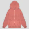 Atelier Zip Hoodie Rust