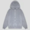 Atelier Zip Hoodie Steel