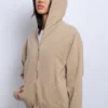 Atelier Zip Hoodie Sand