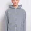 Atelier Zip Hoodie Steel