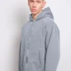Atelier Zip Hoodie Steel