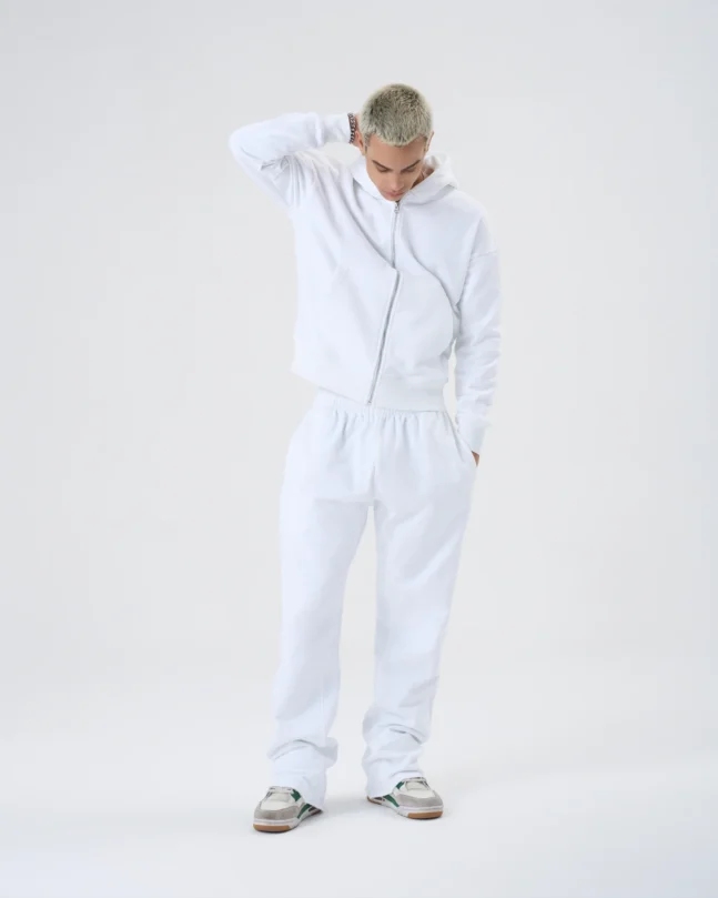 BLANK PULLOVER ZIP HOODIE