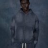 BLANK PULLLOVER ZIP HOODIE