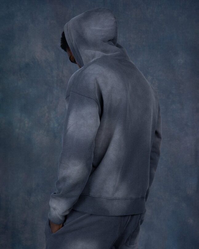 BLANK PULLLOVER ZIP HOODIE