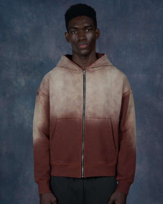 BLANK PULLOVER ZIP HOODIE