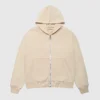 BLANK PULLOVER ZIP HOODIE