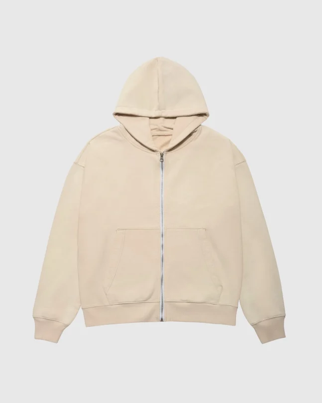 BLANK PULLOVER ZIP HOODIE