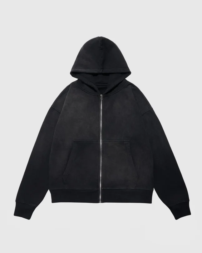 BLANK PULLOVER ZIP HOODIE